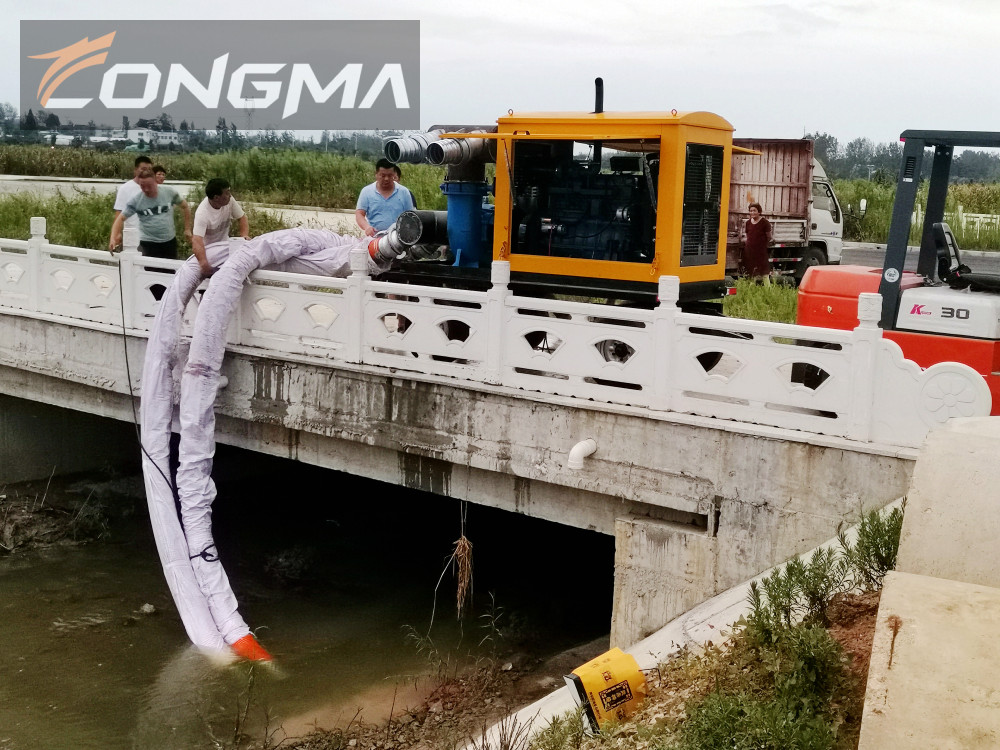 大流量节能拖挂式防洪抢险泵站