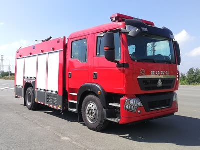 江特牌JDF5160GXFPM60/Z6泡沫消防车