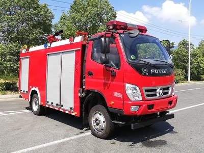江特牌JDF5081GXFPM25/B6泡沫消防车
